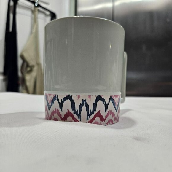 Starbucks 12 Fl Oz Ceramic Mug With Pink mint & Blue Pattern - Picture 8 of 9